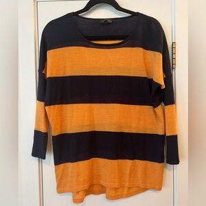 Limited sweater blue/orange size L